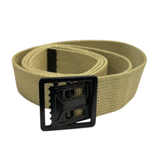 XL Khaki Belt w/Open Face Black Belt [JDT-05-012]