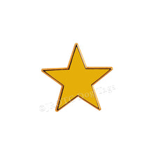 Gold Honor Unit Star JROTC (Each) [JDT-19-011]