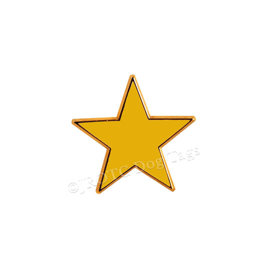 Gold Honor Unit Star JROTC (Each) [JDT-19-011]