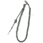 Lanyard Fourragere with Silver or Gold Tip (Button Loop) - Select Color