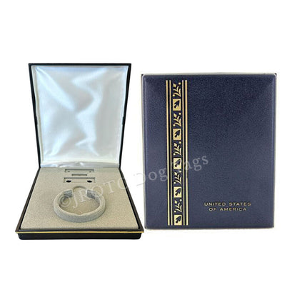 Small Military Blue Plastic Medal Presentation Box - 3 PK [JDT-58-306]
