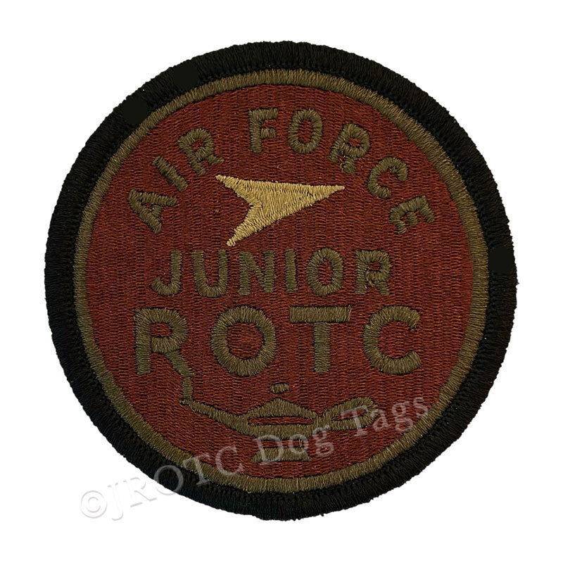 Air Force JROTC Multicam Shoulder Patch (Hook Back) [JDT-AF-782]