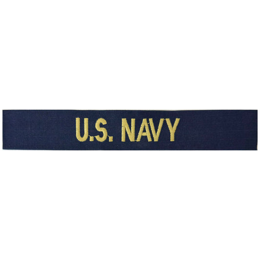Officer U.S. Navy blue Name Tape (Sew On)