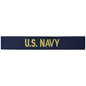 Officer U.S. Navy blue Name Tapes (Sew On) [JDT-NJ-049]