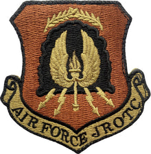 AFJROTC Shield OCP New Style Hook Back - JROTC.com