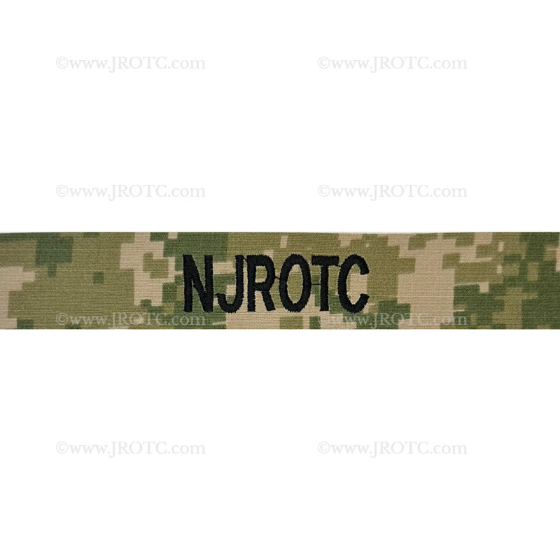 NWU NJROTC Name Tape Type 3 Woodland Sew On (Each)