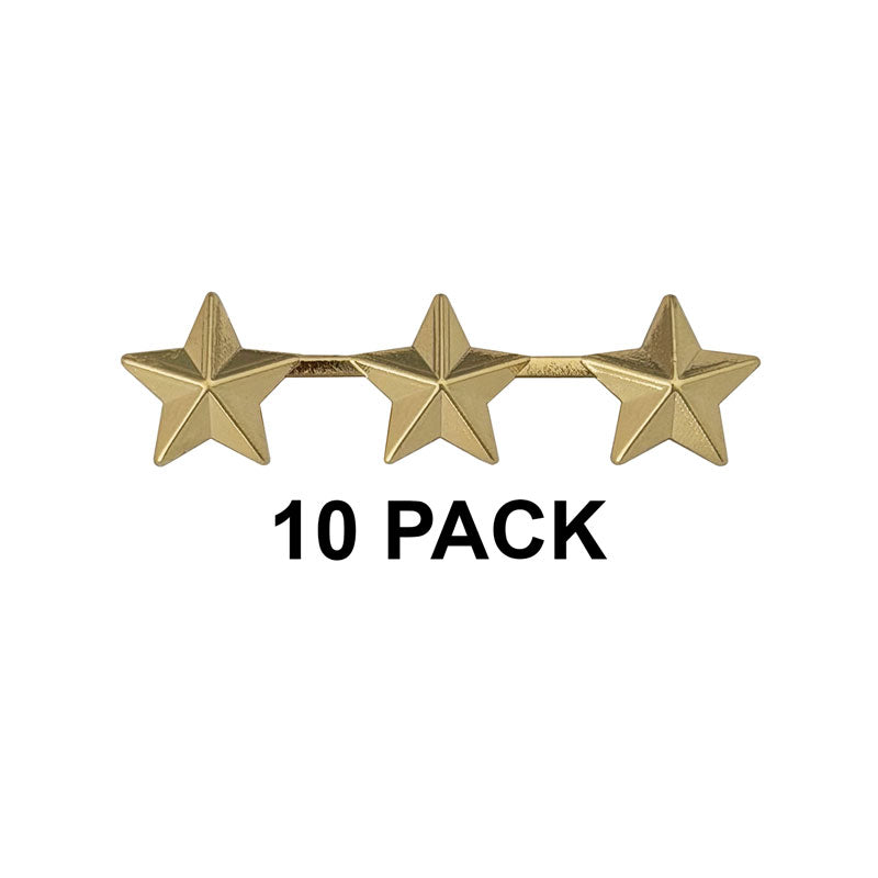 Service Designation Star - Triple Star (10 PACK) [JDT-NJ-153]