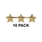 Service Designation Star - Triple Star (10 PACK) [JDT-NJ-153]