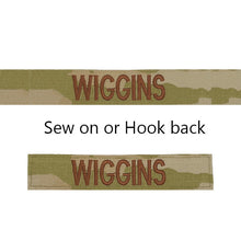 AF Custom Multicam OCP name tapes (sew on or hook back) each (Takes About 3-4 Weeks)