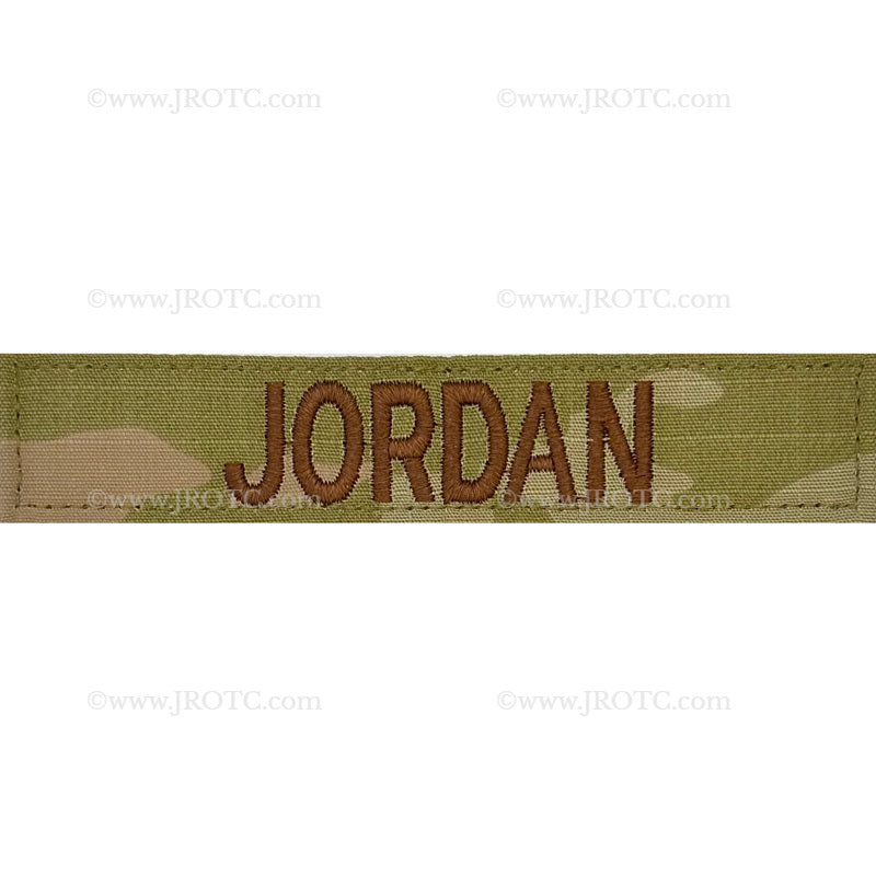 AF Custom Name Multicam OCP (sew on or hook back) each (Takes About 3-4 Weeks)