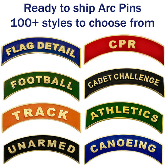 Arc Pins - select your style