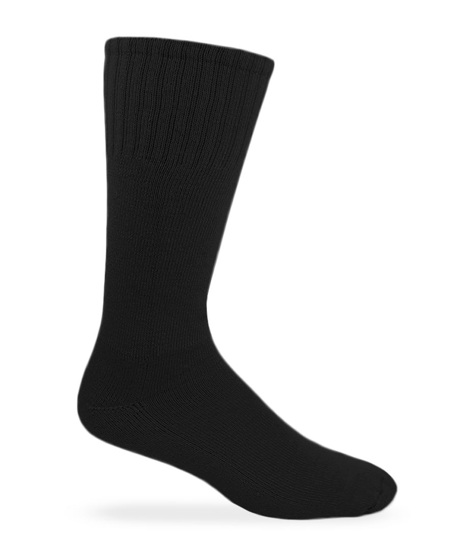 Black Boot Socks Cotton (40 Pairs) (No Returns)
