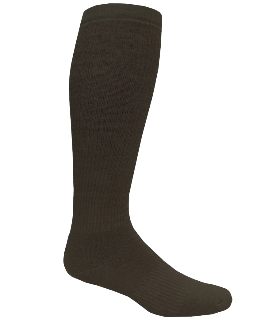 Black Boot Socks Wool Blend (40 Pairs) (No Returns)