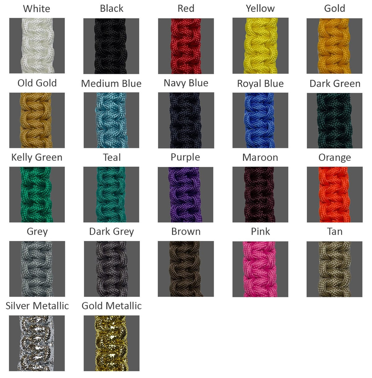 Color Corad Custom Color Staff Cord (Button Loop) Select Color (4 weeks) – JROTC.com