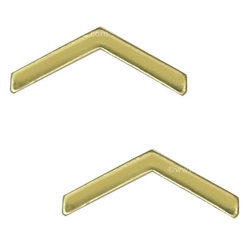 Army Cadet Pin on Rank (Pair)