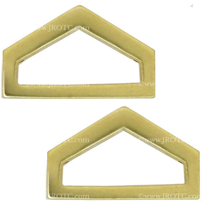 Army Cadet Pin on Rank (Pair)