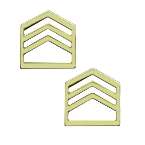 Army Cadet Pin on Rank (Pair)