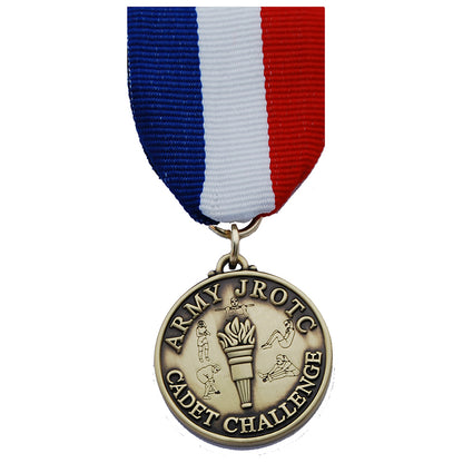 Cadet Command Challenge Medal with neck or chest Drape (Each)