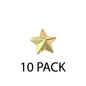 Service Designation Star - Single Star (10 Pack)