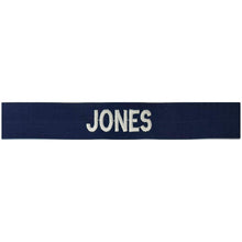 Custom Enlisted Navy Blue Name Tapes Sew On (Each) (Takes About 3-4 Weeks) [JDT-NJ-050]