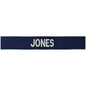Custom Enlisted Navy Blue Name Tapes Sew On (Each) (Takes About 3-4 Weeks) [JDT-NJ-050]