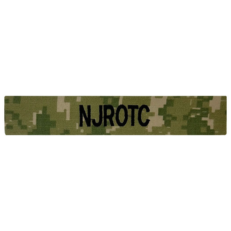 NWU NJROTC Name Tape Type 3 Woodland Sew On (Each)