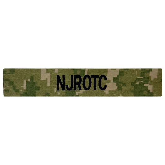 NWU NJROTC Name Tape Type 3 Woodland Sew On (Each)