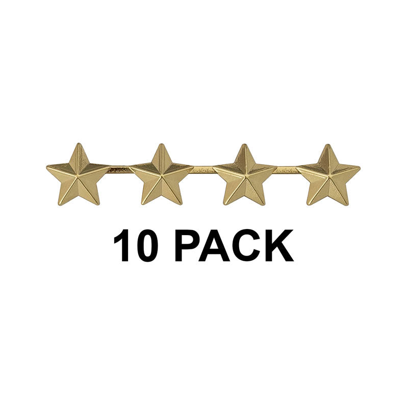 Service Designation Star - Four Star (10 PACK) [JDT-NJ-174]