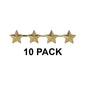 Service Designation Star - Four Star (10 PACK) [JDT-NJ-174]