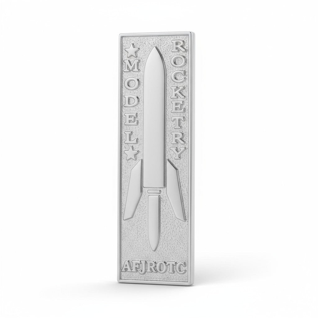 Model Rocketry Badge (Silver or Gold)