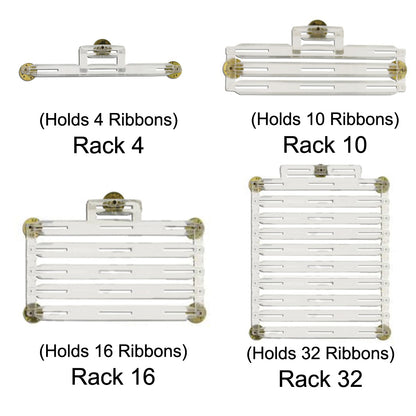 Plastic Ribbon Rack 1/8" Space (Each) - JROTC.com