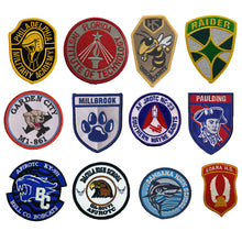 Custom Color Patch - Sew on or Hook Back (Takes 6 Weeks) - JROTC.com